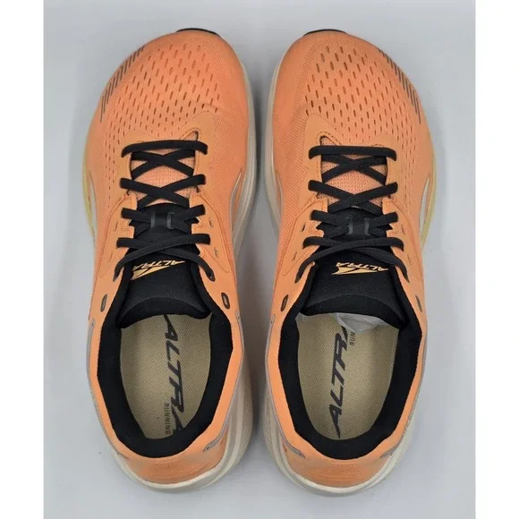 Altra Men's 10.5 Via Orange Lace Up Low Top Running Shoes Sneakers ALOA82BW013